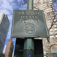 Photo taken at Richard Tucker Square by Stephenie B. on 3/30/2017