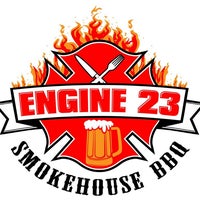 Photo taken at Engine 23 smokehouse bbq by Laura R. on 8/24/2013