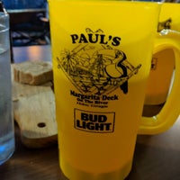 Photo taken at Paul&amp;#39;s Steakhouse by Stephanie H. on 4/14/2019