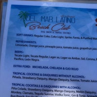 Photo taken at Del Mar Latino Beach Club by JetzNY on 1/22/2021