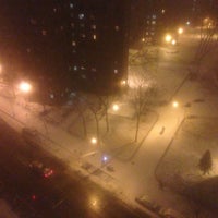 Photo taken at 1st Ave &amp;amp; 120th St by Guzman G. on 1/26/2013