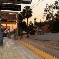 Photo taken at Metro Rail - Expo Park/USC Station (E) by Furry Beanbag O. on 10/9/2022