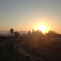 Photo taken at Chavez Bridge by Dan M. on 9/10/2013