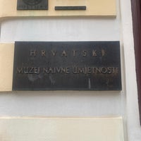 Photo taken at Hrvatski Muzej Naivne Umjetnosti | Croatian Museum of Naive Art by Erkan V. on 7/31/2022