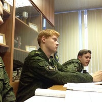 Photo taken at Военная кафедра РГУНГ by Владлен И. on 11/1/2013