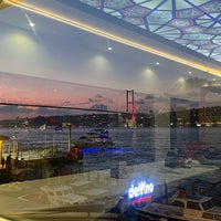 Photo taken at Delfino Cafe &amp;amp; Restaurant by Ömer Faruk A. on 1/15/2023