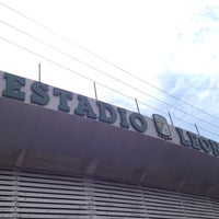 Photo taken at Estadio León by Axl O M. on 4/23/2013