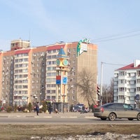 Photo taken at Площадь Ленина by Olga N. on 4/14/2013