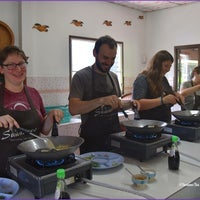 Photo taken at Suwannee Thai Cooking Class by Suwannee C. on 7/30/2017