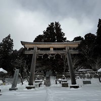Photo taken at 戸隠神社 中社 by はくちゃん on 3/1/2024