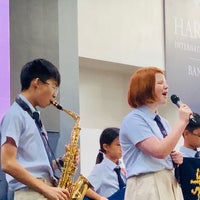 Photo taken at Music Department, Harrow International School by pakpong s. on 11/25/2019