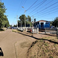 Photo taken at Repino Railway Station by Андрей T. on 7/12/2021