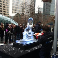Photo taken at London Ice Sculpting Festival by Sergei R. on 1/12/2014