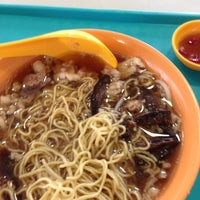 Photo taken at Joo Heng Mushroom Minced Pork Mee Stall by W L. on 12/27/2012