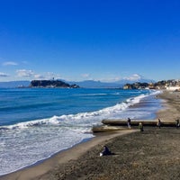Photo taken at Shichirigahama Beach by てっしー on 12/28/2017