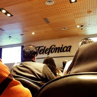 Photo taken at Sala de Innovación - Telefónica by Paco G. on 10/18/2017