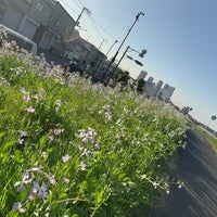 Photo taken at ガス橋 ・平間歩道橋 by AI Y. on 3/14/2023