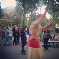 Photo taken at Central Park Dance Skaters Association (CPDSA) — Free Roller Skating Rink by Scott T. on 9/29/2013