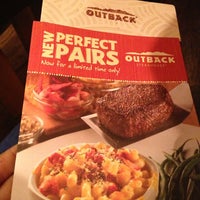 Photo taken at Outback Steakhouse by Brentley B. on 2/11/2013