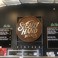 Photo taken at Steady Hand Beer Co. by Jeff W. on 8/28/2021
