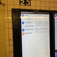 Photo taken at MTA Subway - 23rd St (C/E) by Daniel S. on 2/27/2022