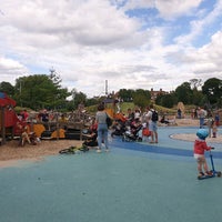 Photo taken at Clissold Park Playground by Julia S. on 7/29/2021