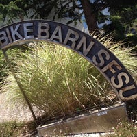 Photo taken at SFSU Bike Barn by Elliot M. on 7/24/2014