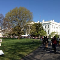 Photo taken at White House Spring Garden Tour by Tyler H. on 4/13/2013