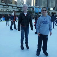Photo taken at The Holiday Ice Rink at Embarcadero Center presented by Hawaiian Airlines by Anya M. on 12/27/2012