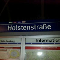 Photo taken at S Holstenstraße by Andre A. on 1/24/2013