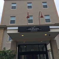 Photo taken at enVision Hotel Boston by J E. on 9/28/2018