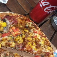 Photo taken at Domino&amp;#39;s Pizza by Mert E. on 9/21/2017