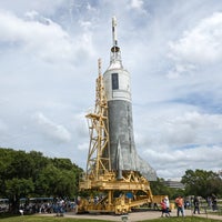 Photo taken at Rocket Park (NASA Saturn V Rocket) by Roger F. on 4/6/2024