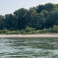 Photo taken at Right bank of the Danube River (opposite of Devin) by Mihaela P. on 7/11/2023
