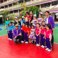 Photo taken at Rama IX Golden Jubilee school by Maru I. on 12/21/2018