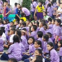 Photo taken at Rama IX Golden Jubilee school by Maru I. on 11/10/2017