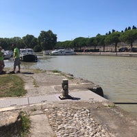 Photo taken at Canal du Midi by Gisela F. on 8/20/2018