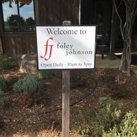 Photo taken at Foley Johnson Winery by Randy L. on 10/7/2016