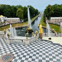 Photo taken at Peterhof by Игорь Е. on 7/25/2021