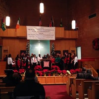 Photo taken at Pilgram Baptist Church by Dare J. on 12/8/2013