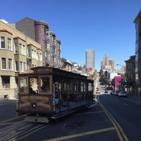 Photo taken at California Cable Car Turnaround-West by Andrey R. on 9/20/2015