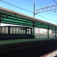 Photo taken at Vykhino Railway Station by Anastasia P. on 4/29/2013
