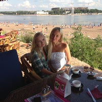 Photo taken at LAQUE Пляж by Анастасия К. on 7/14/2013