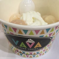 Photo taken at VAVA Frozen Yogurt by Bee t. on 10/8/2015