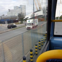Photo taken at North Greenwich Bus Station by Rich G. on 3/26/2019