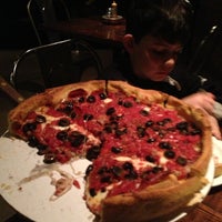 Photo taken at Patxi&amp;#39;s Chicago Pizza by Layne R. on 4/20/2013