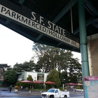 Photo taken at Muni Metro Stop - 19th &amp;amp; Holloway (SF State) by Plinio F. on 12/22/2012