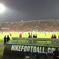 Photo taken at Hüseyin Avni Aker Stadyumu by Şevket G. on 4/27/2013