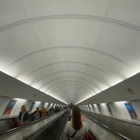Photo taken at Metro =B= Náměstí Republiky by Lucie P. on 5/11/2022
