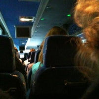 Photo taken at Tripper Bus MD to NYC by lucillabis on 12/27/2012